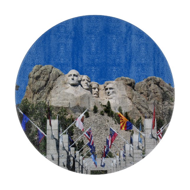 Anpassadet Rushmore Photo Souvenir (Framsidan)