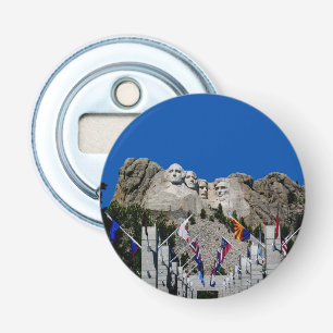 Anpassadet Rushmore Photo Souvenir Flasköppnare