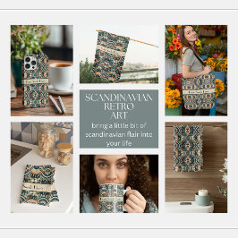 Anpassadet Scandinavian Art Deco