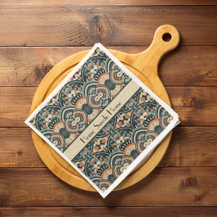 Anpassadet Scandinavian Art Deco Pappersservett