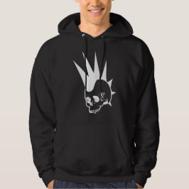 Anpassadet Skräppsskräppost Skull Hoodie