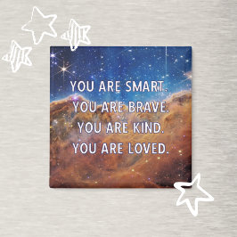Anpassadet Smart Modig Kind Loved Magnet
