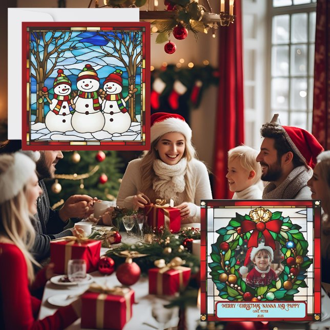 Anpassadet snögubbe Faux-fastglaset (Skapare uppladdad)