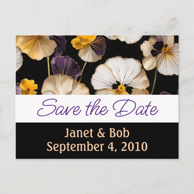 Anpassadet sparar datum för nyp på vykort (Framsida)