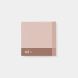 Anpassadet Strawberry Latte Clean Girl Post-it Block