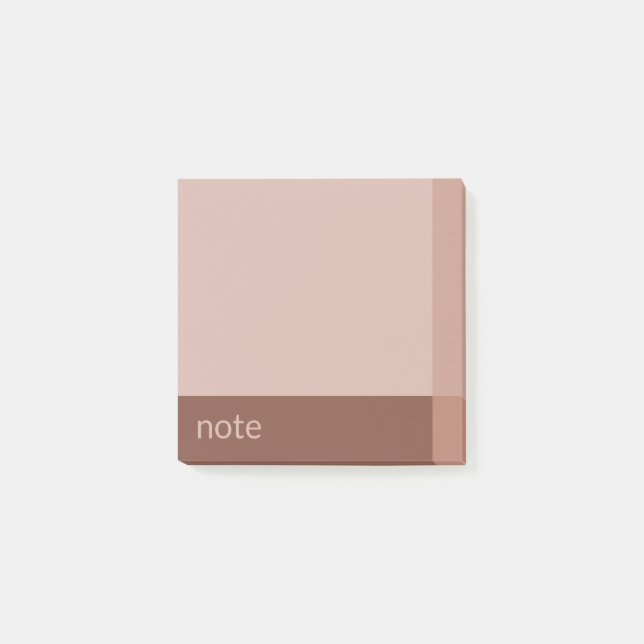 Anpassadet Strawberry Latte Clean Girl Post-it Block (Framsida)