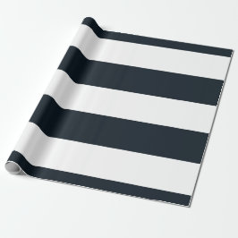 Anpassadet Stripe (svartvitt) Presentpapper