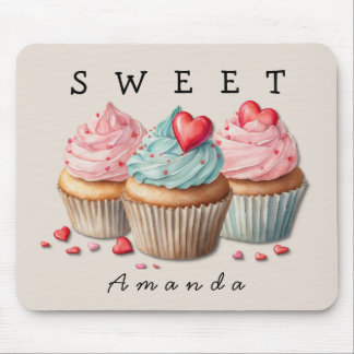 ANPASSADET SWEET Cupkaka Mousepad Musmatta