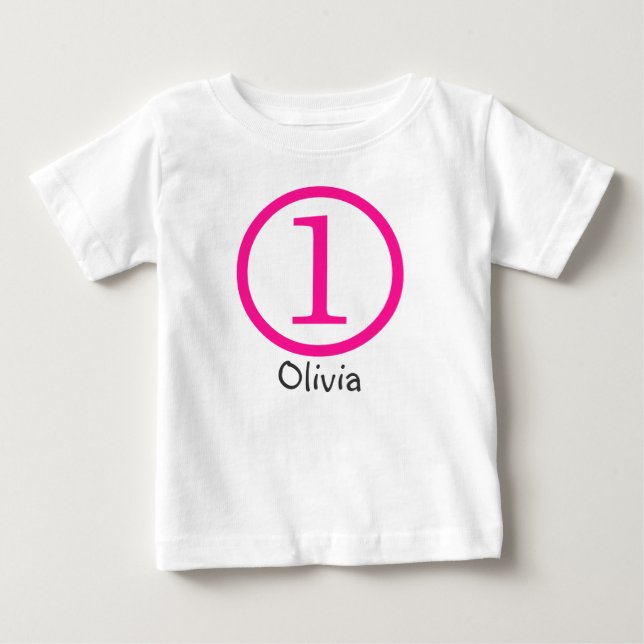 anpassadet T-Shirt Girl (Framsida)