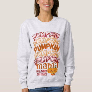 Anpassadet thanksgiving PUMPKIN MAMMA T Shirt