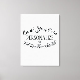 Anpassadet tomt - Skapa din egen Canvastryck