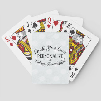 Anpassadet tomt - Skapa din egen Casinokort