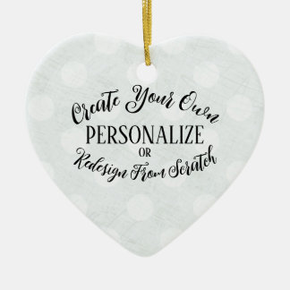 Anpassadet tomt - Skapa din egen Julgransprydnad Keramik