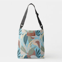 Anpassadet Tropical Lövs Tote Bag