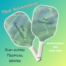 Anpassadet Tropiskt Aquamarine Vatten