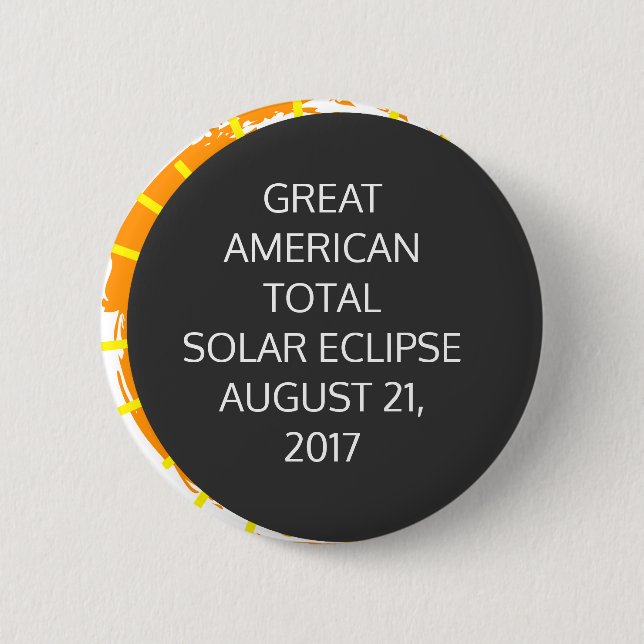 anpassadet Underbar amerikansk total solenergi Knapp (Framsida)