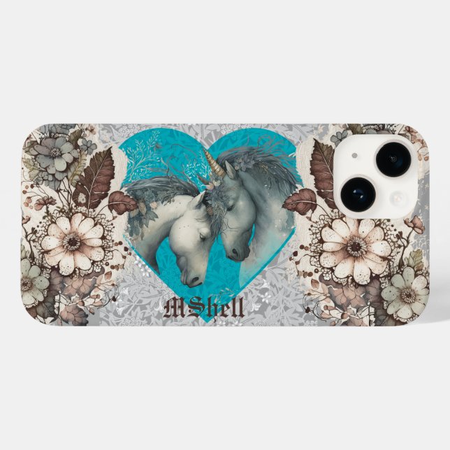 anpassadet "Unicorns, Hearts and Snöre" (Baksida (horisontell))