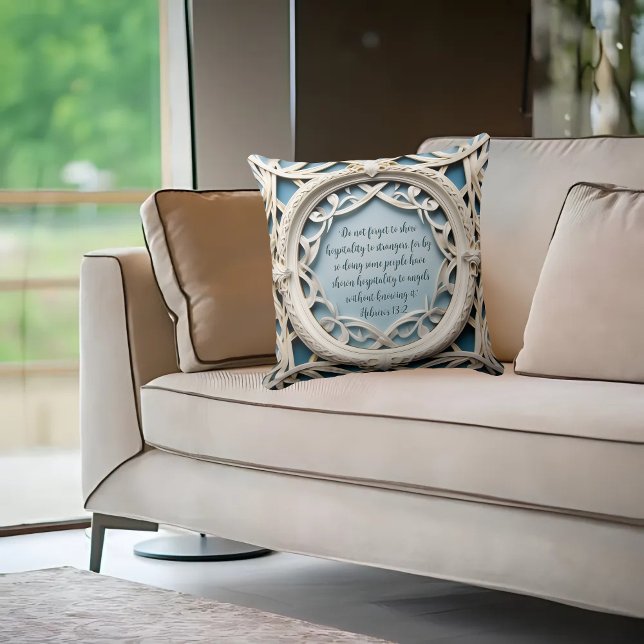 Anpassadet Vita Vävn Ram, Dekorativ kudde, Kudde (Skapare uppladdad)