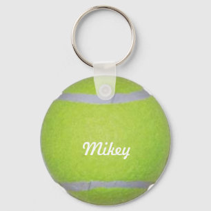 Anpassadetennisboll Nyckelring