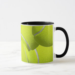 Anpassadetennisbollar Mugg