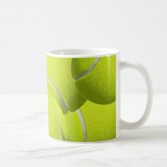 Anpassadetennisbollar Mugg (Höger)