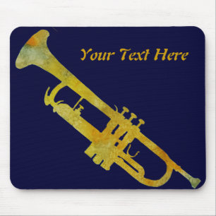 Anpassadetrumpet Mousepad Musmatta