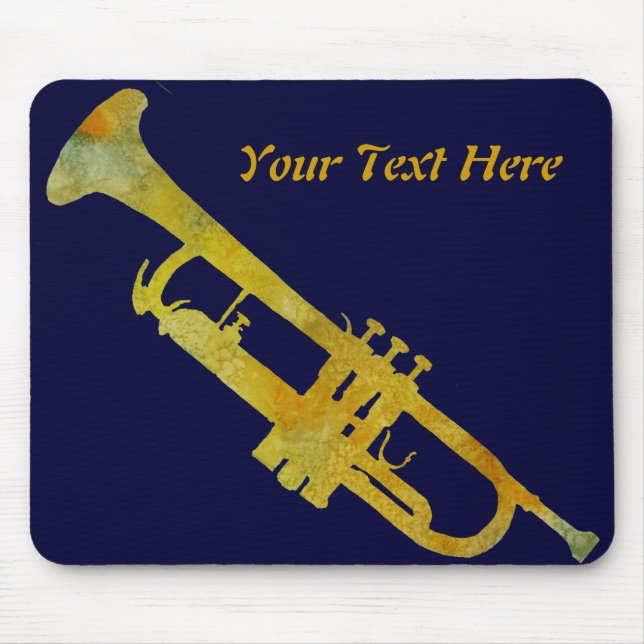 Anpassadetrumpet Mousepad Musmatta (Framsidan)