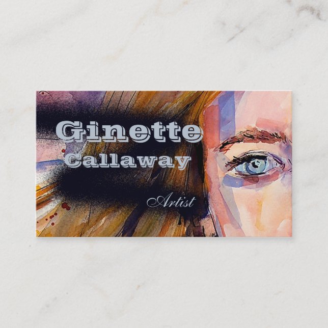 Anpassadets Affärskort nr 9917 Visitkort (Framsida)