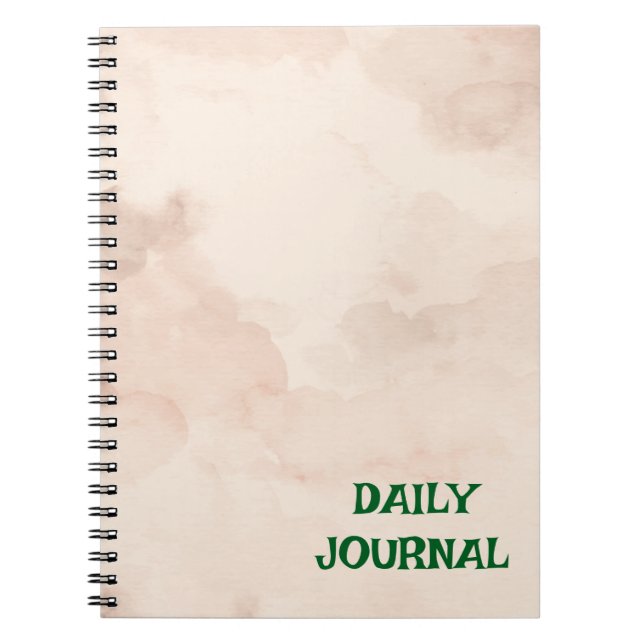 Anpassadets anteckningsbok | Snyggt och funktion (Framsidan)