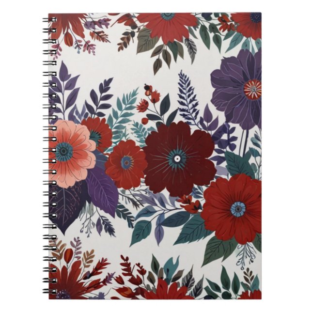 Anpassadets bärbara dator för presenter anteckningsbok (Framsidan)