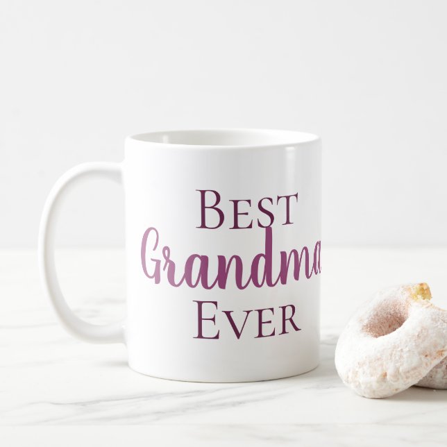 ANPASSADETS bästa farförälder någonsin Kaffemugg (Med munk)
