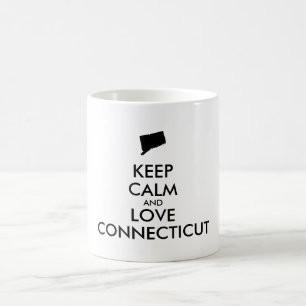 Anpassadets BEHÅLLA LUGN och KÄRLEK-ANSLUTNING Kaffemugg