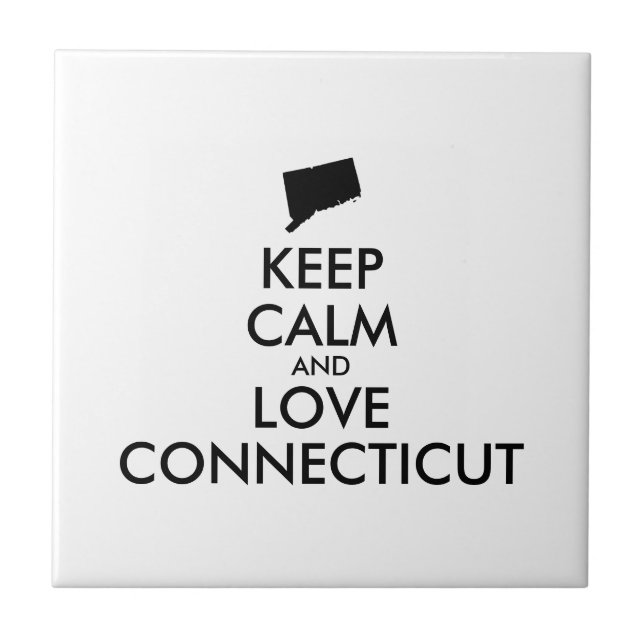 Anpassadets BEHÅLLA LUGN och KÄRLEK-ANSLUTNING Kakelplatta (Framsidan)