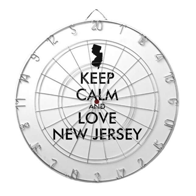 Anpassadets BEHÅLLA LUGN och KÄRLEK NEW JERSEY Piltavla (Framsidan)