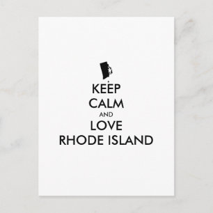 Anpassadets BEHÅLLA LUGN och KÄRLEK RHODE ISLAND Vykort