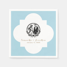 Anpassadets blöjor - lägg till text eller design pappersservett