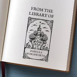 Anpassadets bokmärke för mejeriprodukter stämpel