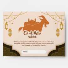 Anpassadets Eid al-Adha-Blating Card!