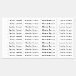 Anpassadets etiketter för Fabric Crafter eller Art