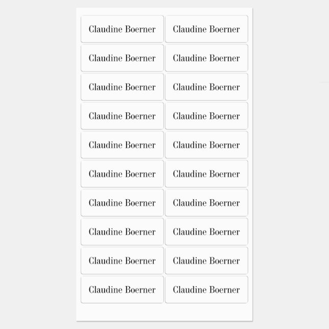 Anpassadets etiketter för Fabric Crafter eller Art (Ark)