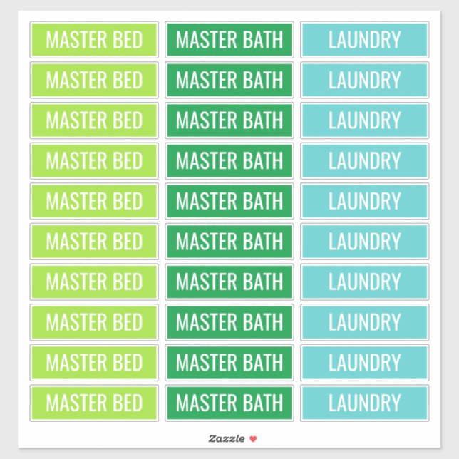 Anpassadets etiketter för Flyttor (Ark)