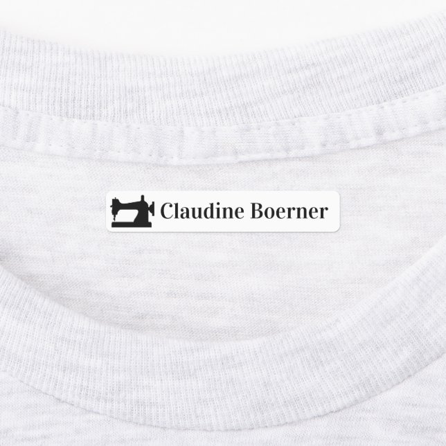 Anpassadets etiketter som du har tillverkat av (Påsatt)