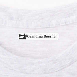 Anpassadets etiketter som du har tillverkat av