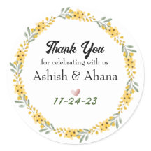 Anpassadets favoritklistermärken för bröllop