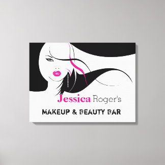 Anpassadets företagssignatur/väggkonst canvastryck