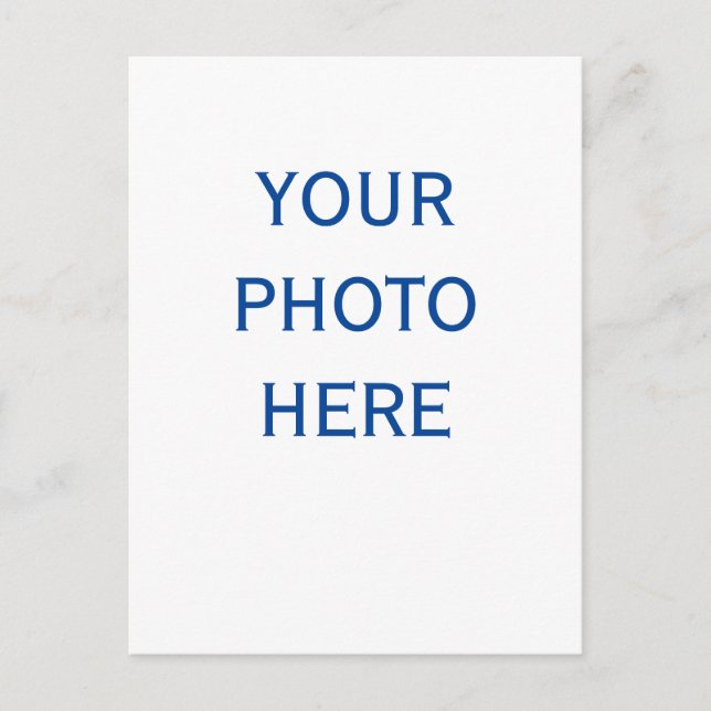 Anpassadets fotovykort  vykort (Framsida)