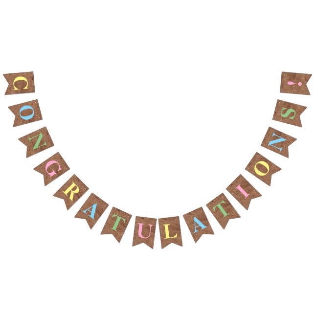 Anpassadets GRATTISAR! Simulerad tändning Vimplar (Alla)