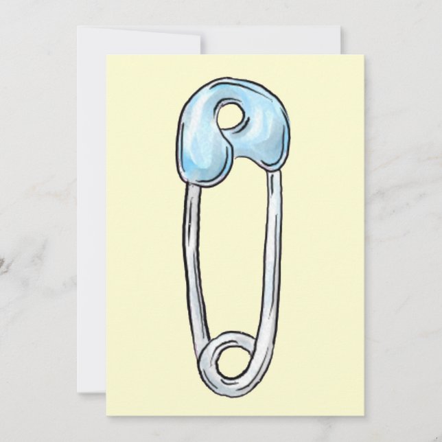 Anpassadets inbjudan till babyskor (Framsida)