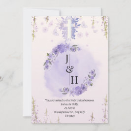 Anpassadets inbjudan till Christian Wedding