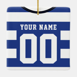 Anpassadets Jersey-mall - Ornament